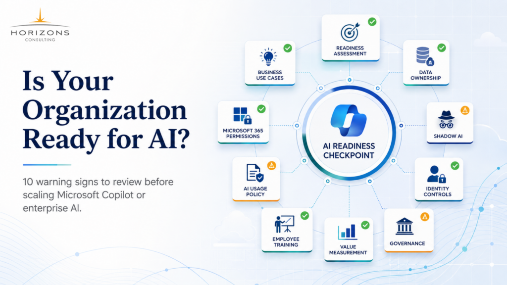 Is your organization ready for AI? 10 warning signs to review 