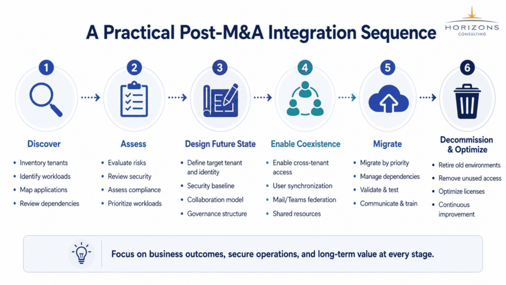 Practical post M&A integration